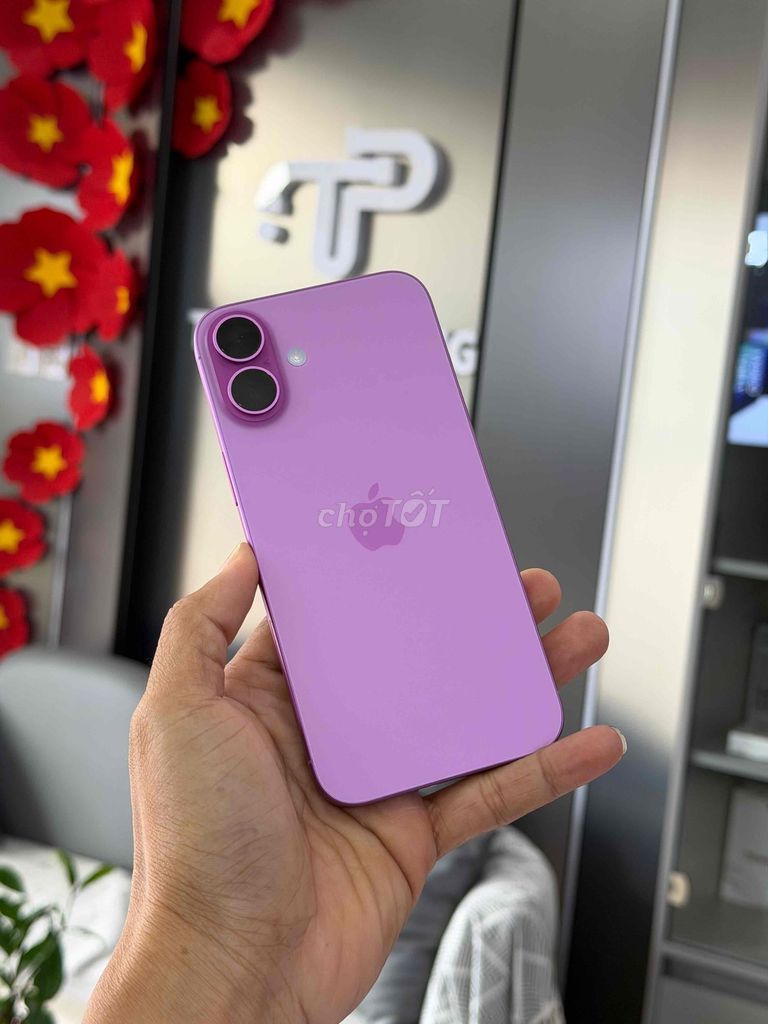 iPhone 16 Plus 128GB Tím. Mua bán Điện thoại tại Thành phố Cà Mau Cà Mau được đăng bởi Thanh phong  hình 1