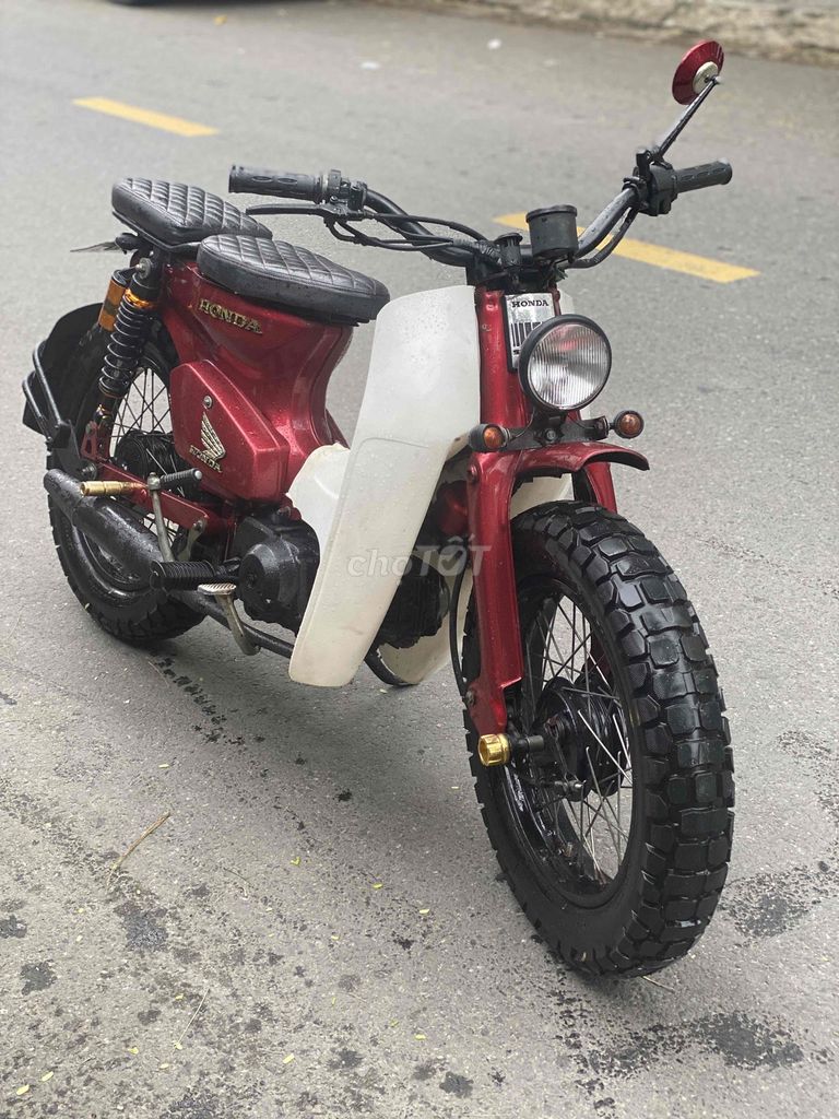 Honda Cub độ lên Street. Mua bán Xe máy tại Quận Thanh Khê Đà Nẵng được đăng bởi Nhã Uyên hình 2