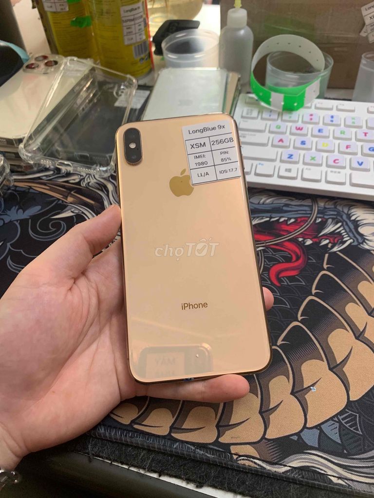 iPhone XSm Vàng 256GB Quốc Tế. Mua bán Điện thoại tại Quận Cầu Giấy Hà Nội được đăng bởi Long blue 9x hình 1