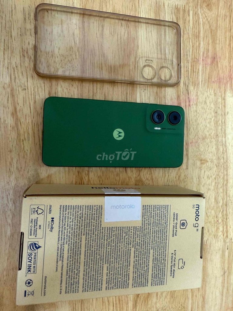 Motorola G35 5G 128GB Xanh lá. Mua bán Điện thoại tại Quận Tân Phú Tp Hồ Chí Minh được đăng bởi Lam Phuong Hoang hình 1