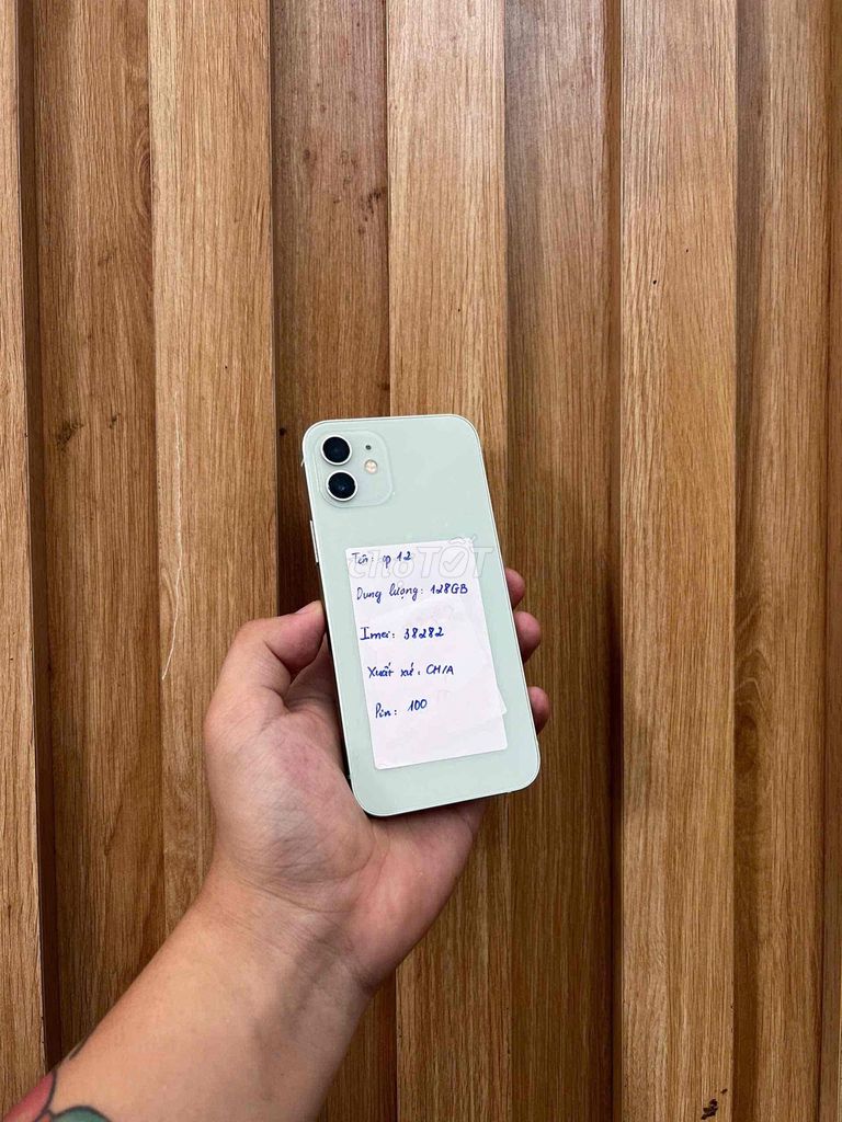 Apple iPhone 12 128GB Xanh lá Like new. Mua bán Điện thoại tại Quận Đống Đa Hà Nội được đăng bởi HaNoiMobile HT  hình 1