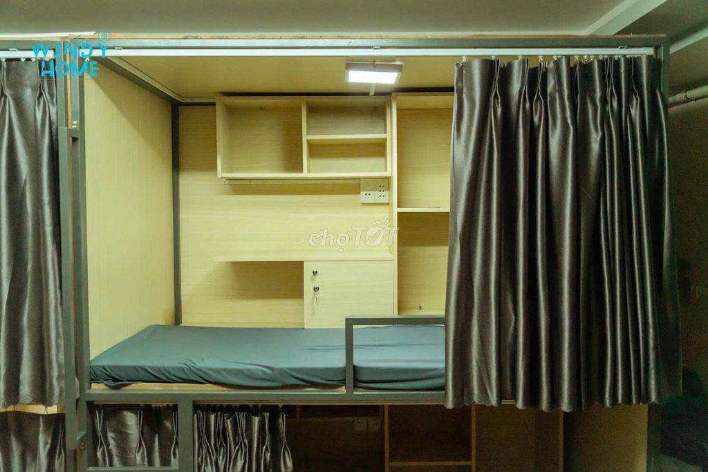 Cho thuê Sleepbox cao cấp full nội thất quận Bình Thạnh