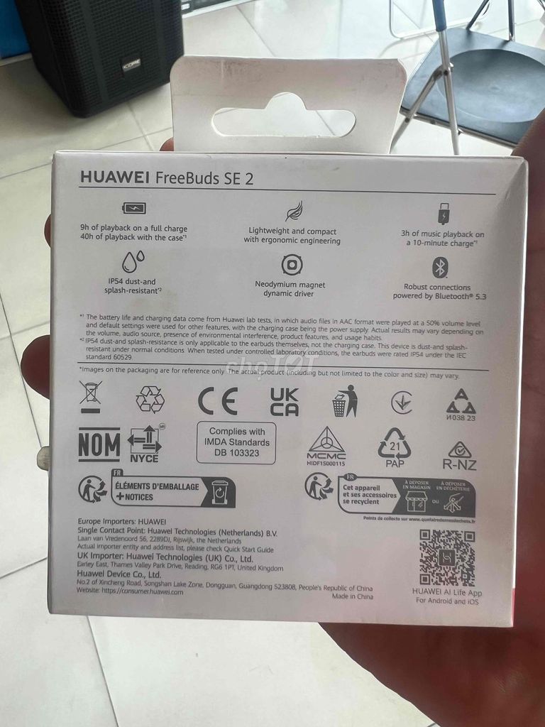 Tai nghe Huawei FreeBuds SE 2 Trắng. Mua bán Tivi, Âm thanh tại Quận Tân Bình Tp Hồ Chí Minh được đăng bởi Nhuận hình 1