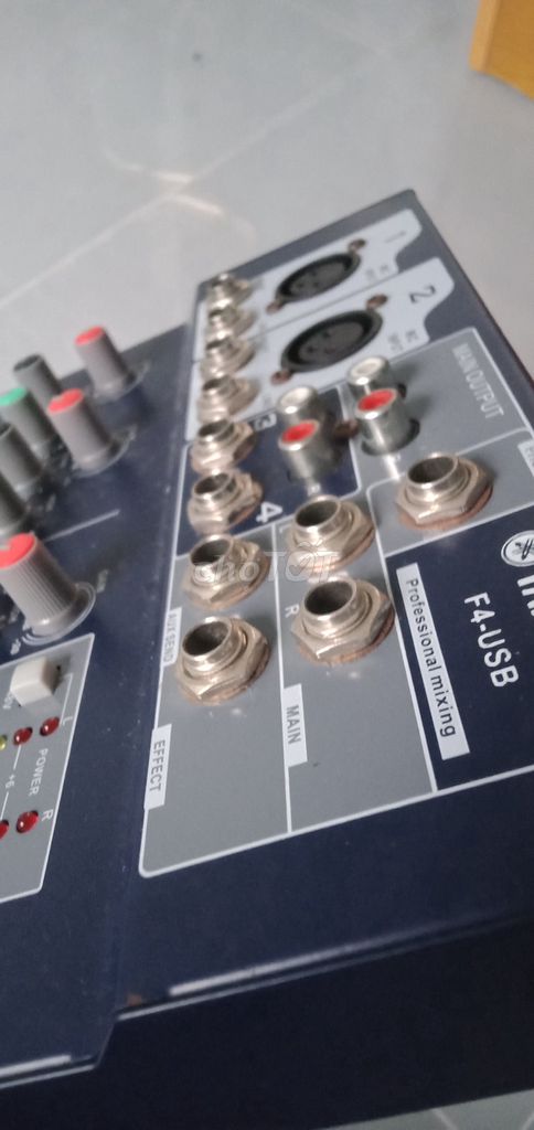 Bàn trộn âm thanh Yamaha F4-USB Xám đen. Mua bán Nhạc cụ tại Huyện Cầu Kè Trà Vinh được đăng bởi Phúc Tường hình 1
