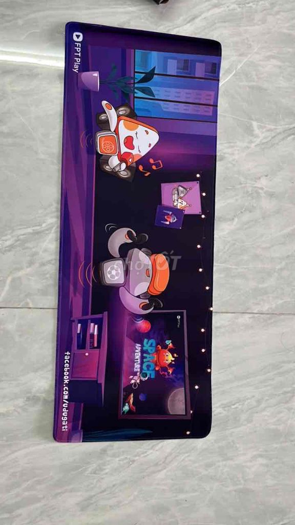 Bàn di chuột FPT Play Cao su Tím. Mua bán Phụ kiện (Màn hình, Chuột...) tại Quận Tân Phú Tp Hồ Chí Minh được đăng bởi Hồng hình 1