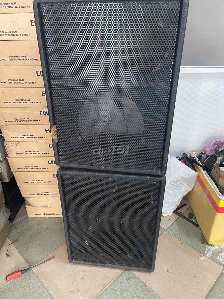 cặp võ loa 3 tấc mix 2 tấc trép kèn sơn sần. Mua bán Tivi, Âm thanh tại Quận Tân Phú Tp Hồ Chí Minh được đăng bởi audio Hải Đăng hình 1
