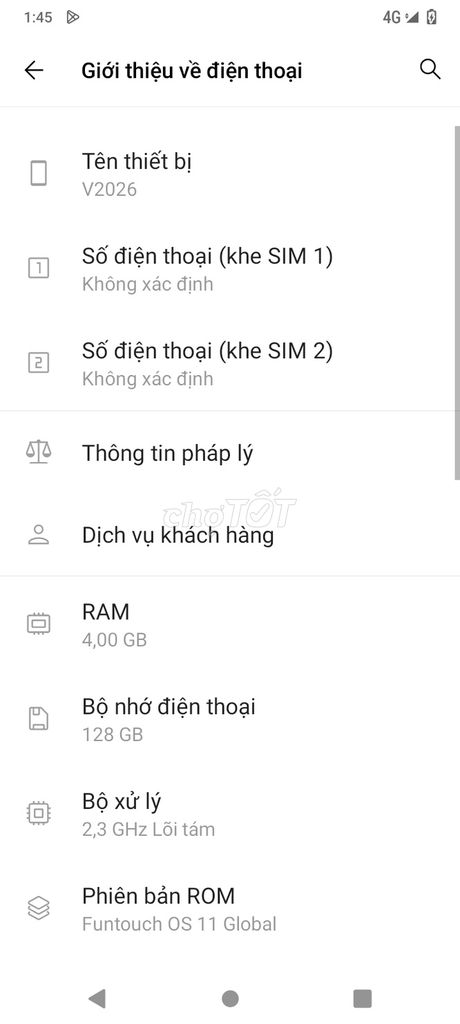 Vivo Y12s 128GB Đa sắc. Mua bán Điện thoại tại Huyện Bình Chánh Tp Hồ Chí Minh được đăng bởi Go Bin hình 1