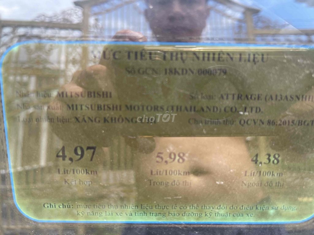 Mitsubishi Attrage 2018 1.2 MT bản đủ- 79000 km. Mua bán Ô tô tại Huyện Trà Ôn Vĩnh Long được đăng bởi Binh hình 15