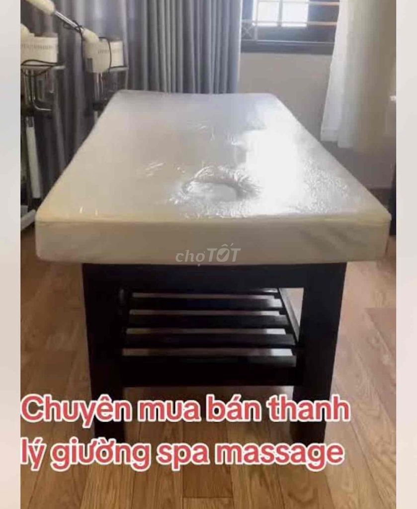 Giường massage Trắng Đã qua sử dụng. Mua bán Đồ chuyên dụng, Giống nuôi trồng tại Quận Bình Tân Tp Hồ Chí Minh được đăng bởi Đức Cao hình 1