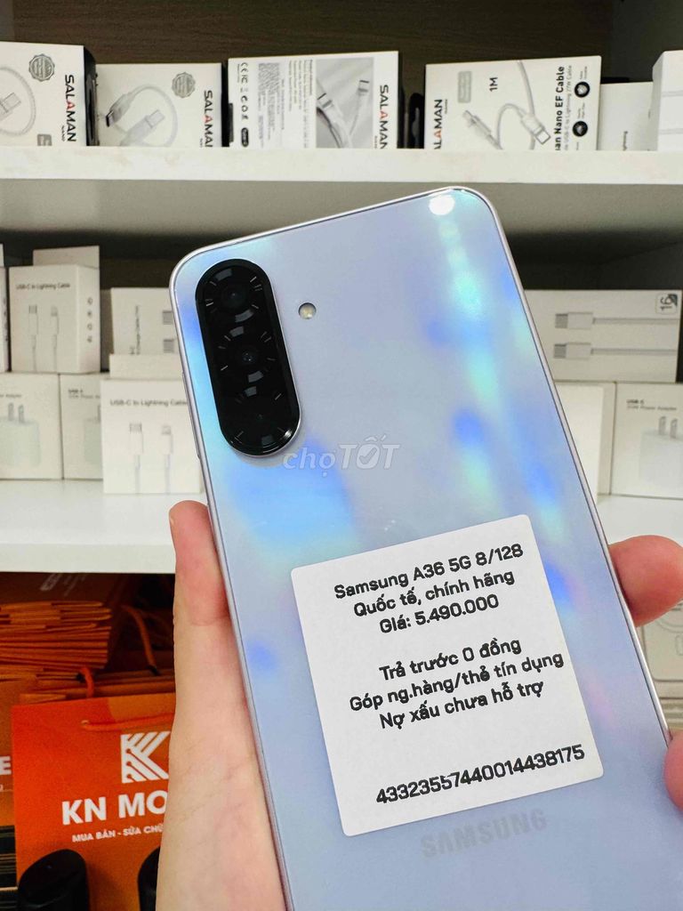 Samsung A36 5G 8GB/128GB Trắng. Mua bán Điện thoại tại Thành phố Long Xuyên An Giang được đăng bởi Khoa Knmobile An Giang hình 1