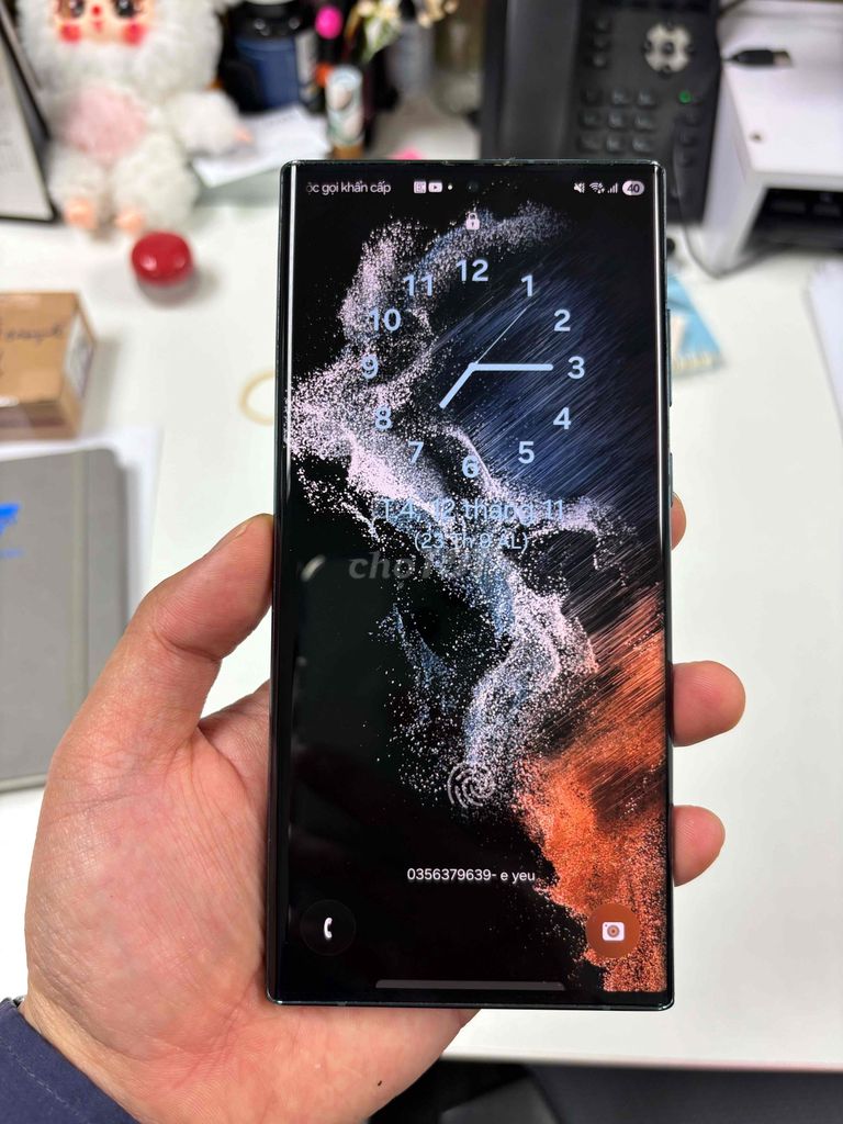 samsung s22ultra 128GB VN chính hãng tgdd, zin dep. Mua bán Điện thoại tại Quận Đống Đa Hà Nội được đăng bởi Phương Văn Tưởng hình 2
