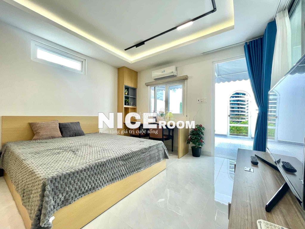 Căn hộ 1 phòng ngủ 50m2 - đầy đủ tiện nghi trung tâm Bình Thạnh