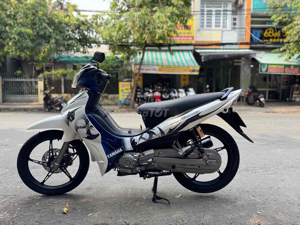 Мопед Yamaha Jupiter Gravita бело-синий