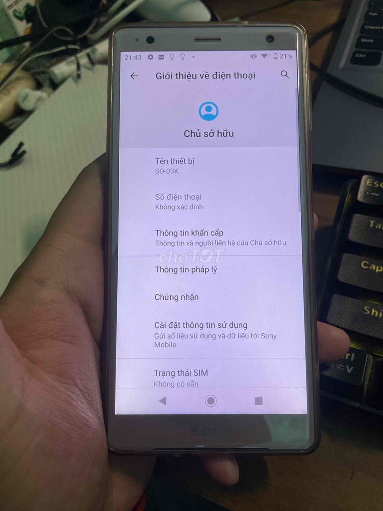 Sony Xperia XZ2 64GB Vàng hồng