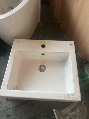 Bồn rửa mặt Viglacera Sứ Trắng Đã qua sử dụng. Mua bán Thiết bị vệ sinh, nhà tắm tại Quận 7 Tp Hồ Chí Minh được đăng bởi Bố Mày