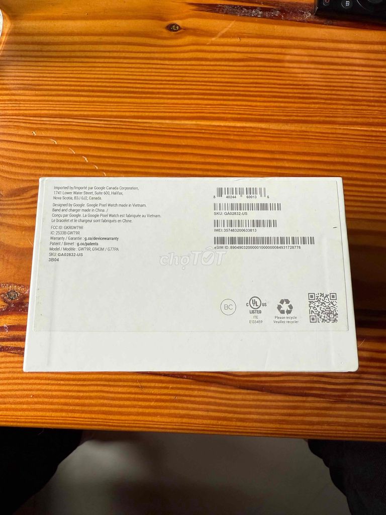 đồng hồ GOOGLE PIXLE LTE
