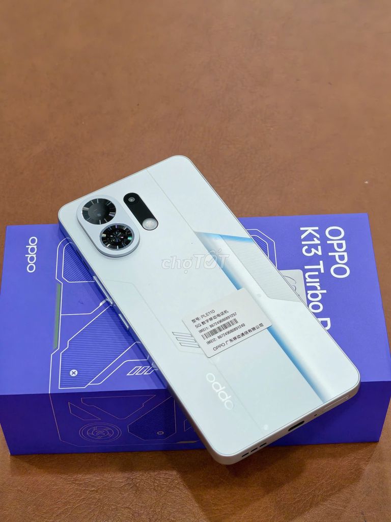 Oppo K13 Turbo Pro nội địa 12-256gb Trắng New. Mua bán Điện thoại tại Quận Đống Đa Hà Nội được đăng bởi Hn Store hình 1