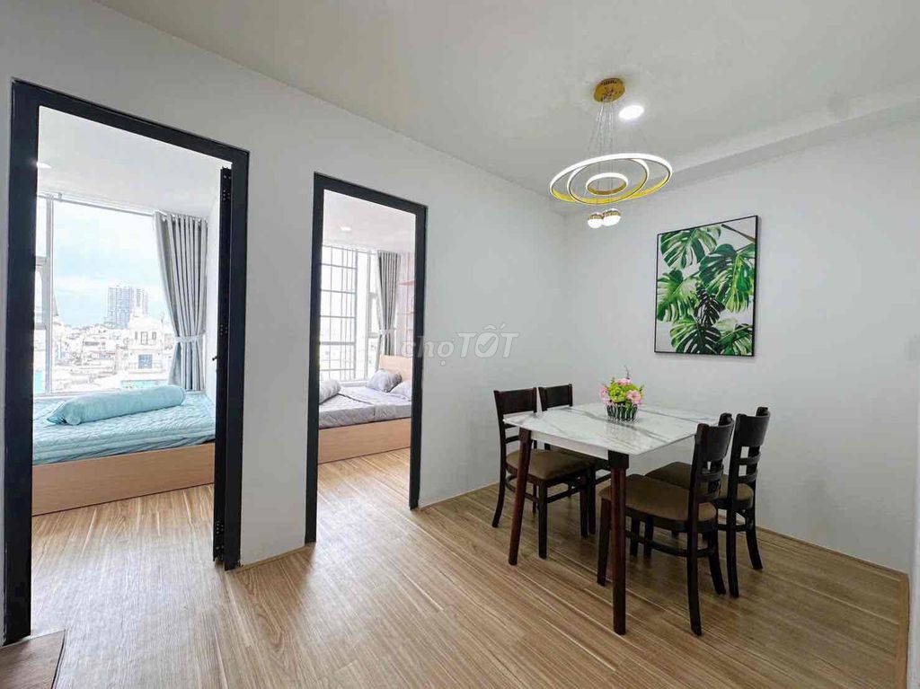 Квартира 2 спальни 45м² на Бинь Тхой, лифт, рядом с Танбинь и аэропортом