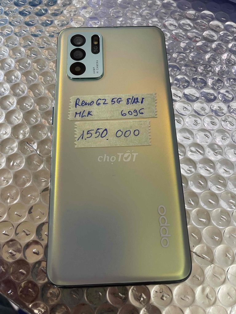Oppo Reno 6Z 5G Ram8/128GB Màn LK. Mua bán Điện thoại tại Quận Ninh Kiều Cần Thơ được đăng bởi Cầm Đồ Anh Quý hình 1