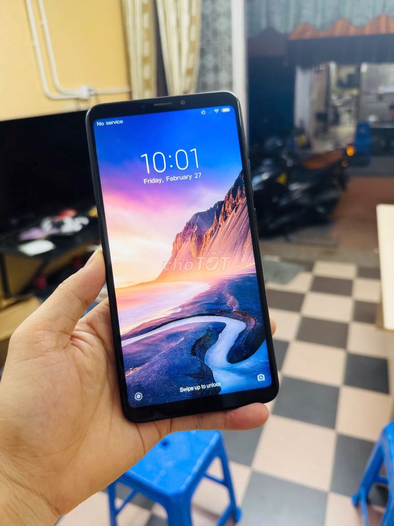Xiaomi Mi Max 3 4GB/64GB Đen. Mua bán Điện thoại tại Quận Đống Đa Hà Nội được đăng bởi NHẬT LỆ CAMERA hình 1