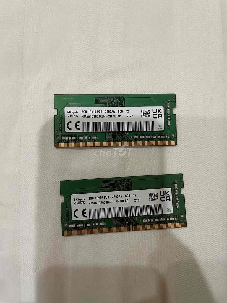 RAM laptop 16GB 3200. Mua bán Linh kiện (RAM, Card...) tại Thành phố Vũng Tàu Bà Rịa - Vũng Tàu được đăng bởi mit hình 1