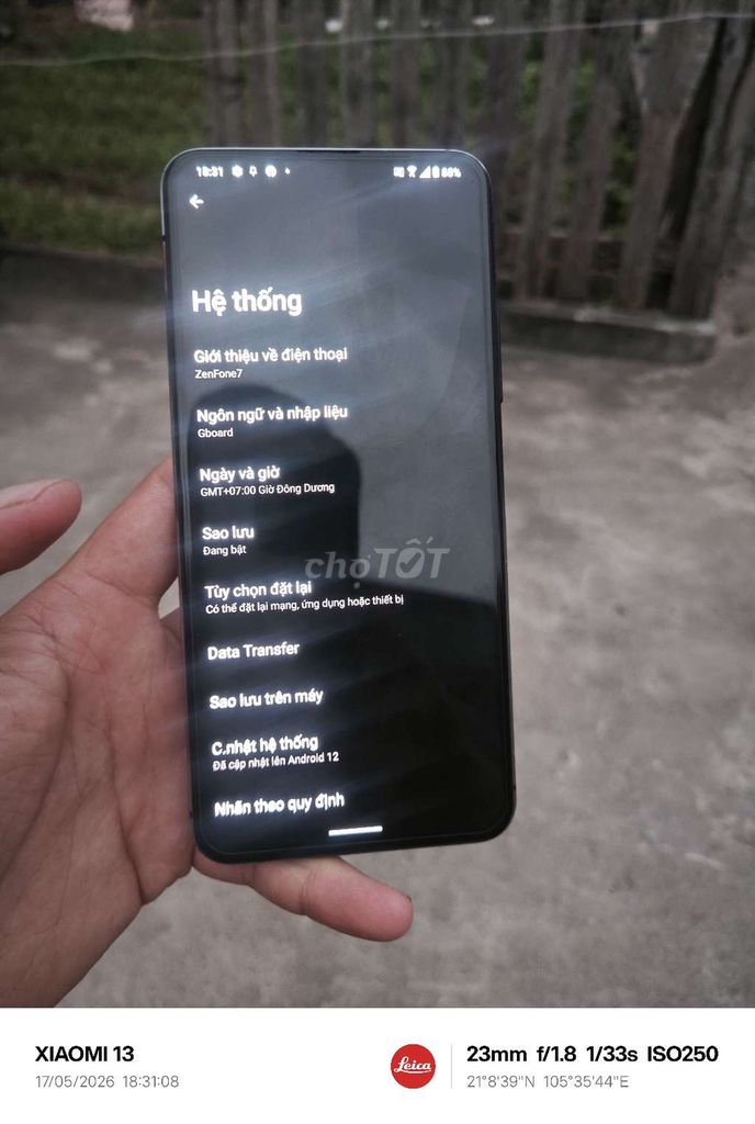 Asus ZenFone 7 8GB/128GB Đen. Mua bán Điện thoại tại Huyện Phúc Thọ Hà Nội được đăng bởi keznai9999 hình 1