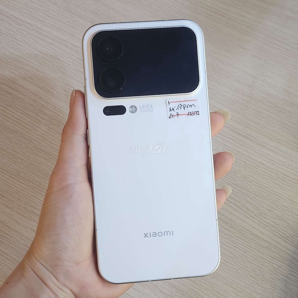 Xiaomi 17 Pro Max 512GB Trắng. Mua bán Điện thoại tại Thị xã Ninh Hòa Khánh Hòa được đăng bởi Văn Chính Mobile hình 1