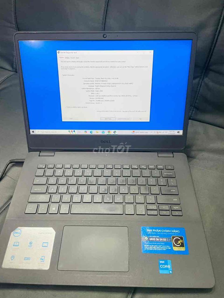 Dell Vostr***5G7 8GB Xám. Mua bán Laptop tại Quận Tân Bình Tp Hồ Chí Minh được đăng bởi Thanh Mến hình 1