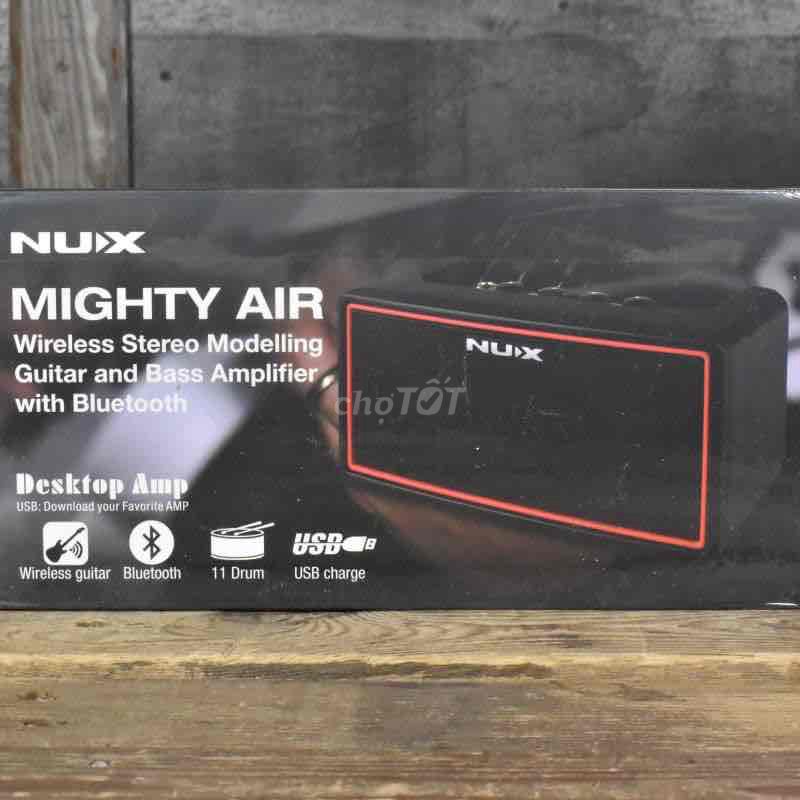 Âmp NUx mighty air(không cần fuzz)Guitar điện
