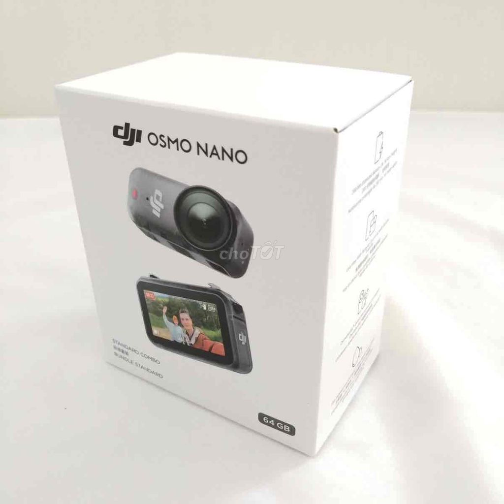Camera hành động DJI Osmo Nano 64Gb Mới 100% seal. Mua bán Máy ảnh, Máy quay tại Quận Hải Châu Đà Nẵng được đăng bởi Camera Không Dây - Đà Nẵng hình 1