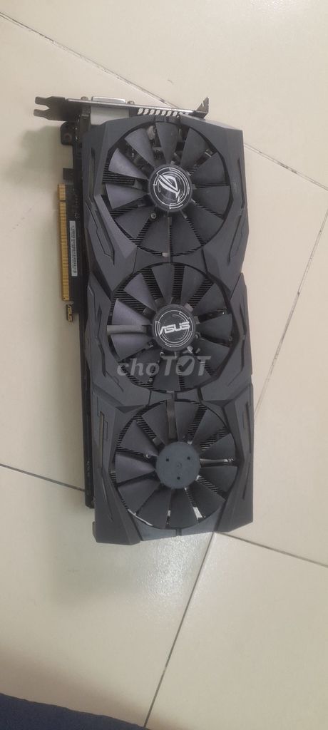 vga ASUS STRIX GTX 1080 8GB , 3 Quạt đẹp  80%. Mua bán Linh kiện (RAM, Card...) tại Quận 3 Tp Hồ Chí Minh được đăng bởi Nguyen minh hình 1