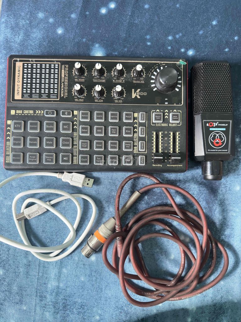 Soundcard K300 + Mic ALC280. Mua bán Tivi, Âm thanh tại Quận Đống Đa Hà Nội được đăng bởi Xuân Cừ hình 1