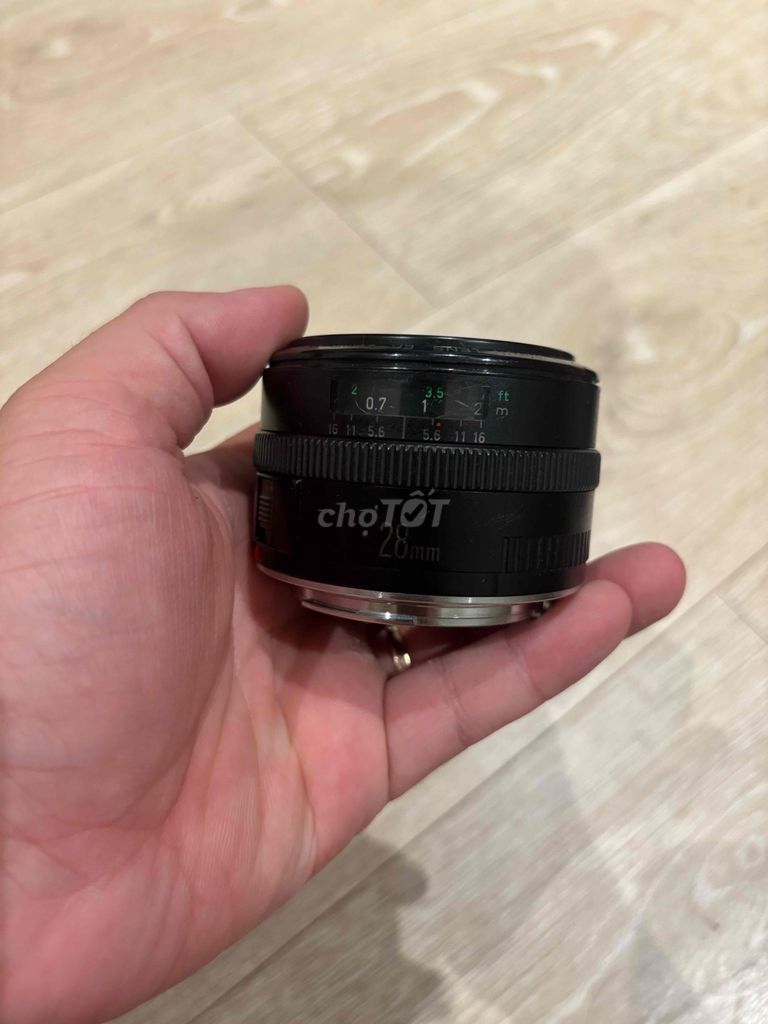 Ống kính Canon EF 28mm f/2.8 Đen Japan. Mua bán Máy ảnh, Máy quay tại Quận Phú Nhuận Tp Hồ Chí Minh được đăng bởi Lam Vy  hình 1
