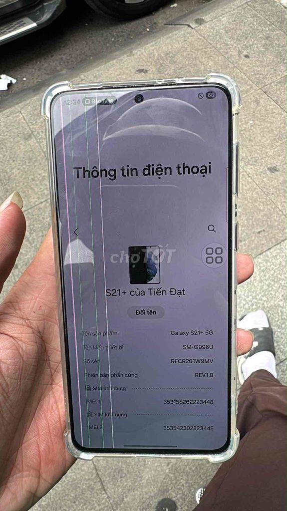 Samsung Galaxy S21 Plus 128GB Mỹ. Mua bán Điện thoại tại Quận 7 Tp Hồ Chí Minh được đăng bởi Tiến Đạt hình 1