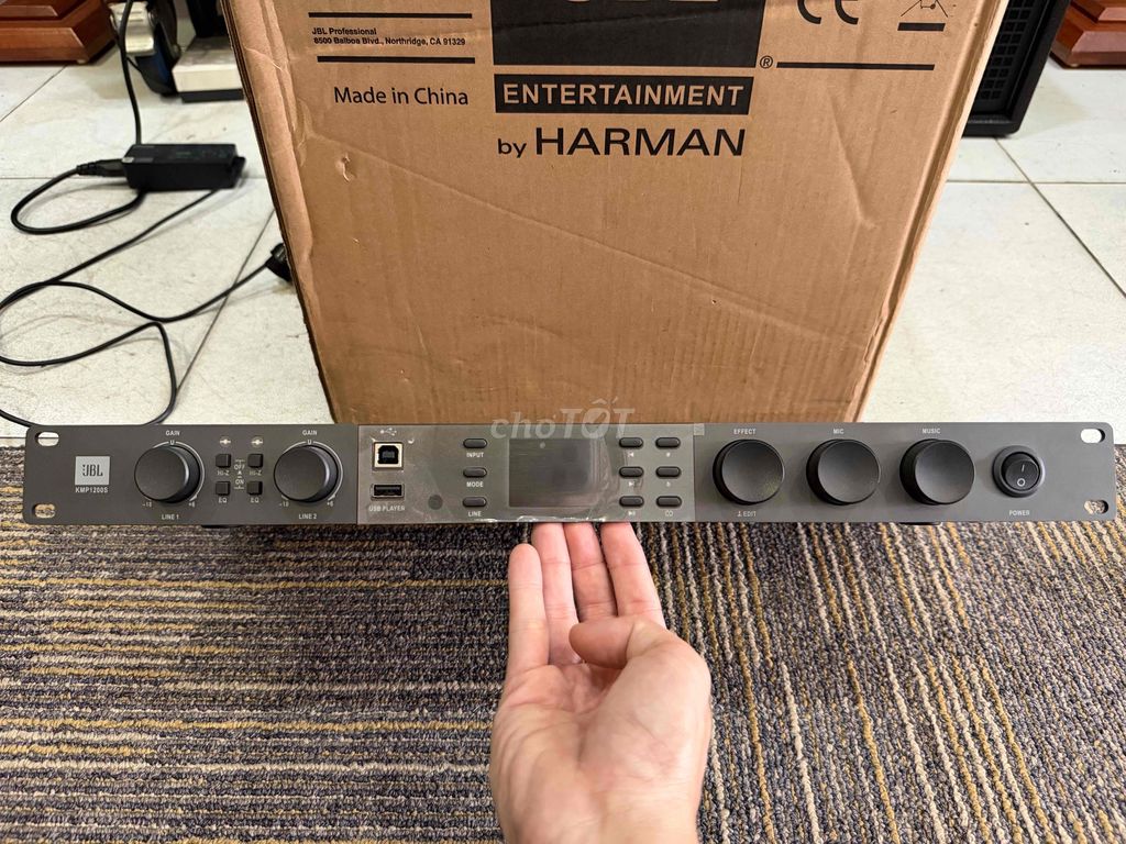 Vang số JBL KMP 1200S Xám Mới. Mua bán Tivi, Âm thanh tại Quận Bình Tân Tp Hồ Chí Minh được đăng bởi DUY TÂN AUDIO 143BÌNH LONG hình 1
