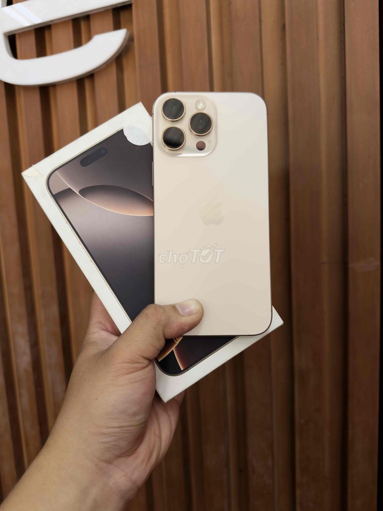 Apple iPhone 16 ProMax 256GB Sa mạc. Mua bán Điện thoại tại Huyện Củ Chi Tp Hồ Chí Minh được đăng bởi Nguyễn Tiến Táo Ngọt hình 1