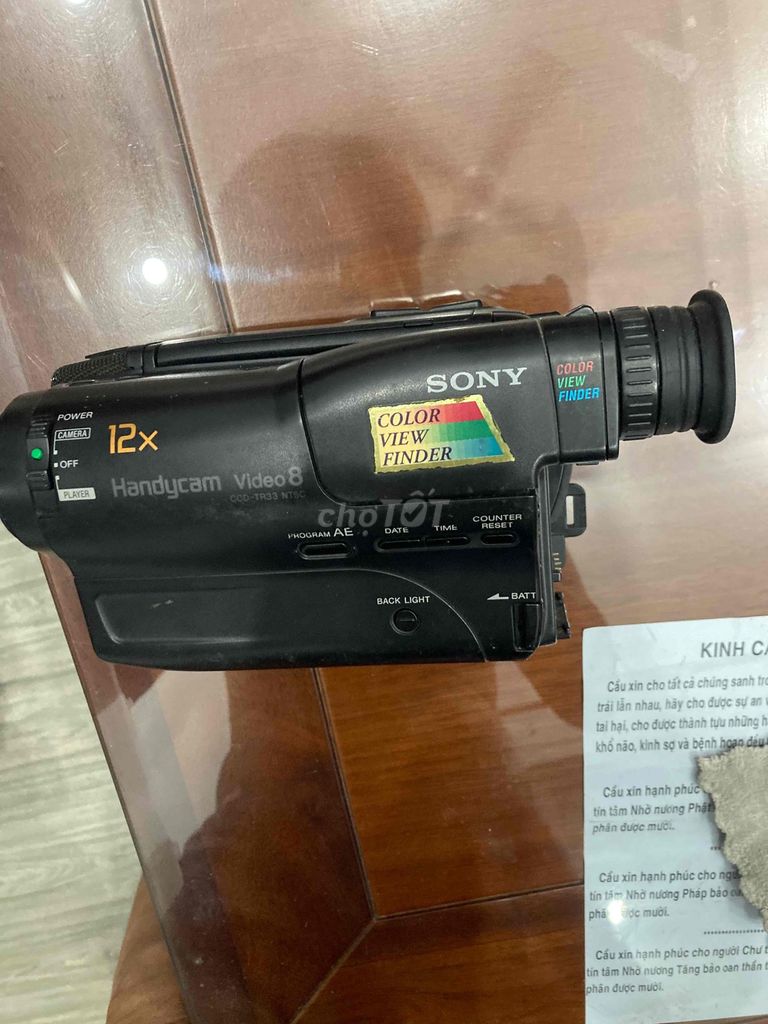 Máy quay phim Sony Handycam Video 8 Đen. Mua bán Máy ảnh, Máy quay tại Quận Hải Châu Đà Nẵng được đăng bởi Quốc hình 1