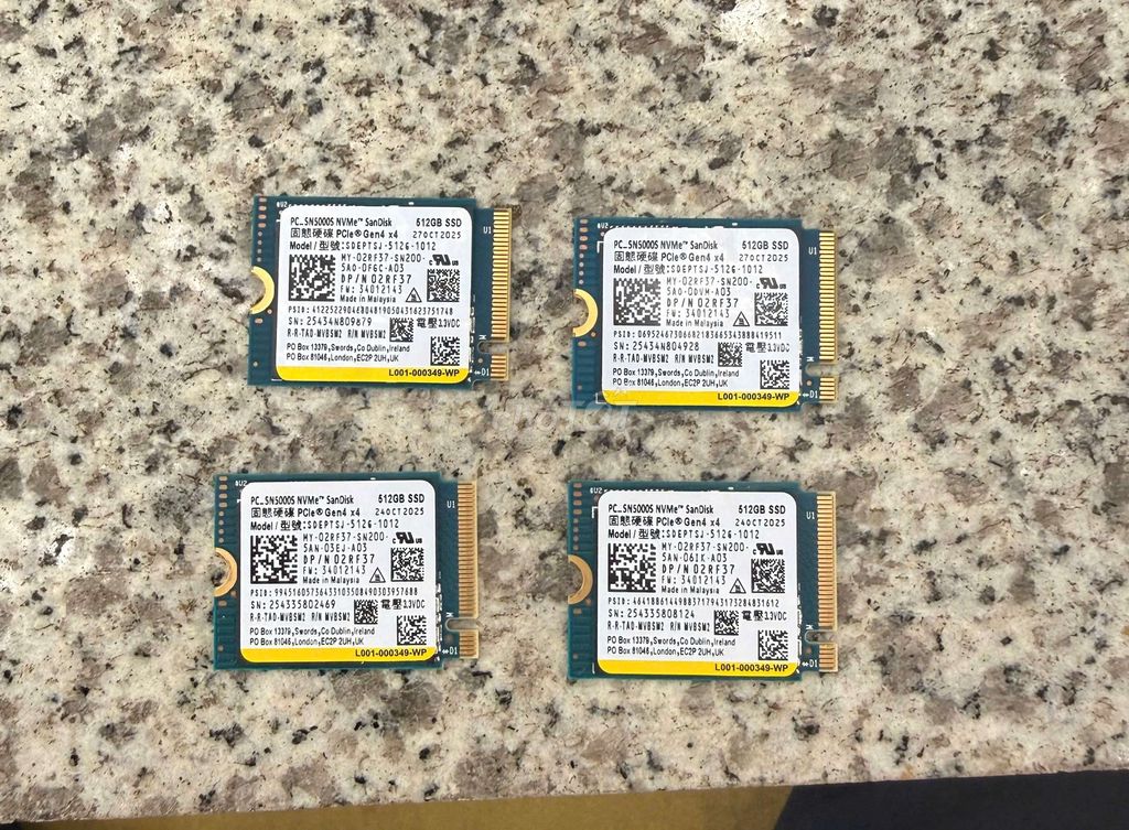 Ổ cứng SSD SanDisk PC SN5000S NVMe 512GB Như mới. Mua bán Linh kiện (RAM, Card...) tại Huyện Cư M'gar Đắk Lắk được đăng bởi Hoang Bach hình 1