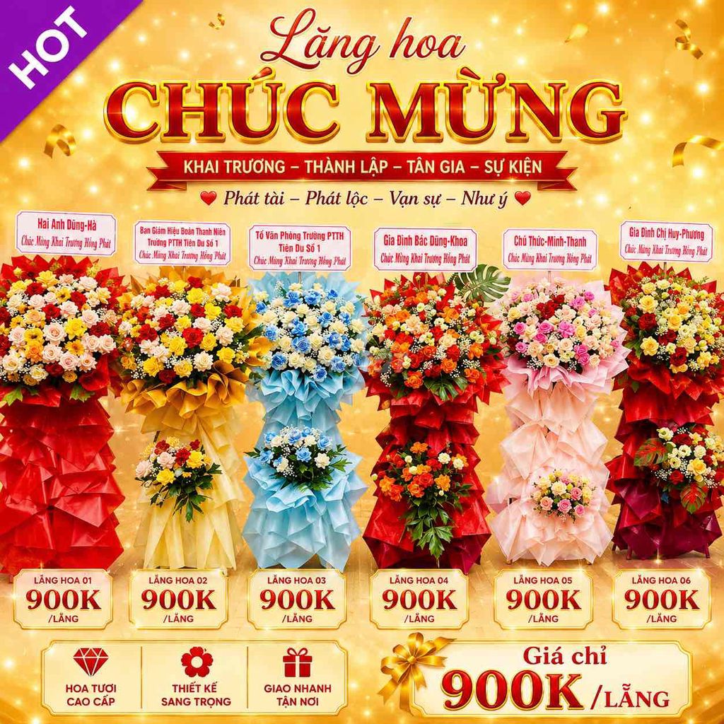Combo Hoa Chúc Mừng Cao Cấp Tặng Là Ghi Điểm. Mua bán Cây cảnh, đồ trang trí tại Huyện Tiên Du Bắc Ninh được đăng bởi TRUNG TÂM TỔ CHỨC DỊCH VỤ CƯỚI HỎI TRỌN GÓI DUYÊN GẤM hình 1