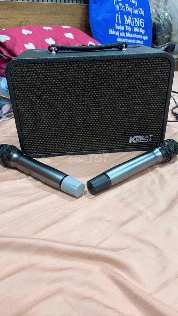 Loa karaoke KBEATBOX Đen. Mua bán Tivi, Âm thanh tại Quận Thanh Khê Đà Nẵng được đăng bởi Le Duoc hình 1