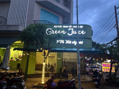 Quán Cafe sinh tố nước ép Green Juice