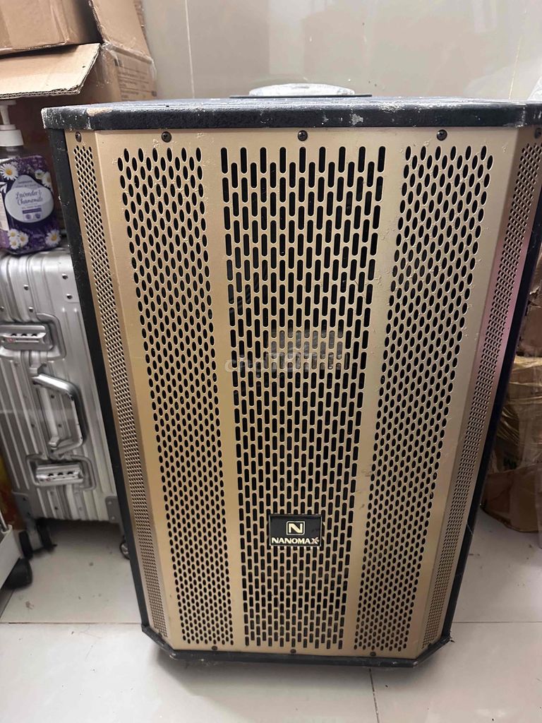 Loa kéo Nanomax HIFI Vàng đồng Bluetooth. Mua bán Tivi, Âm thanh tại Quận 3 Tp Hồ Chí Minh được đăng bởi Huỳnh Mai hình 1