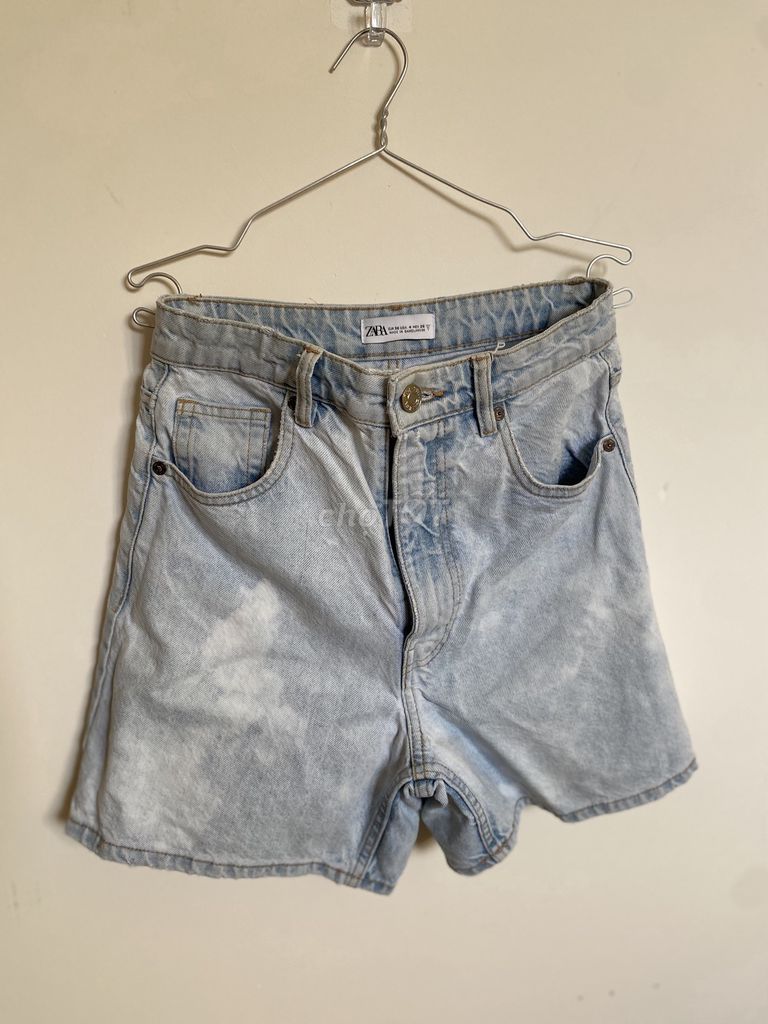 Quần short Jean Zara Nữ Xanh nhạt size 36 cũ. Mua bán Quần áo tại Quận Sơn Trà Đà Nẵng được đăng bởi Ul Bee hình 1