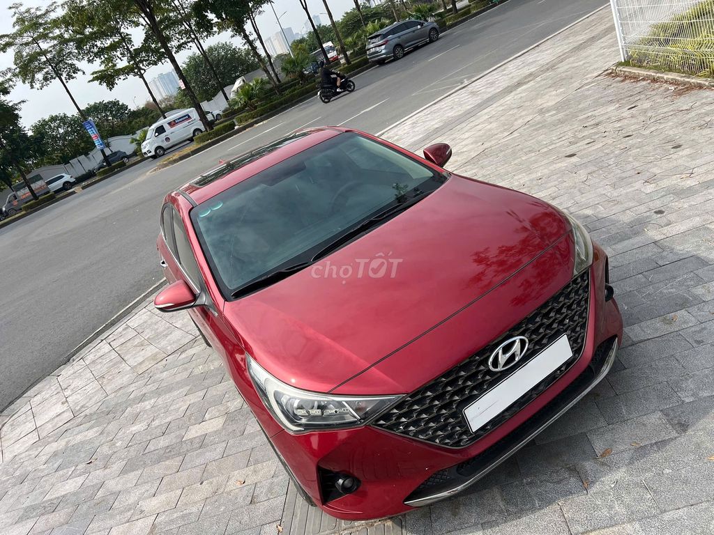 Hyundai Accent ATH 2022 màu đỏ. Mua bán Ô tô tại Quận Thanh Xuân Hà Nội được đăng bởi Thanh Biz Nguyễn Thái Auto hình 1