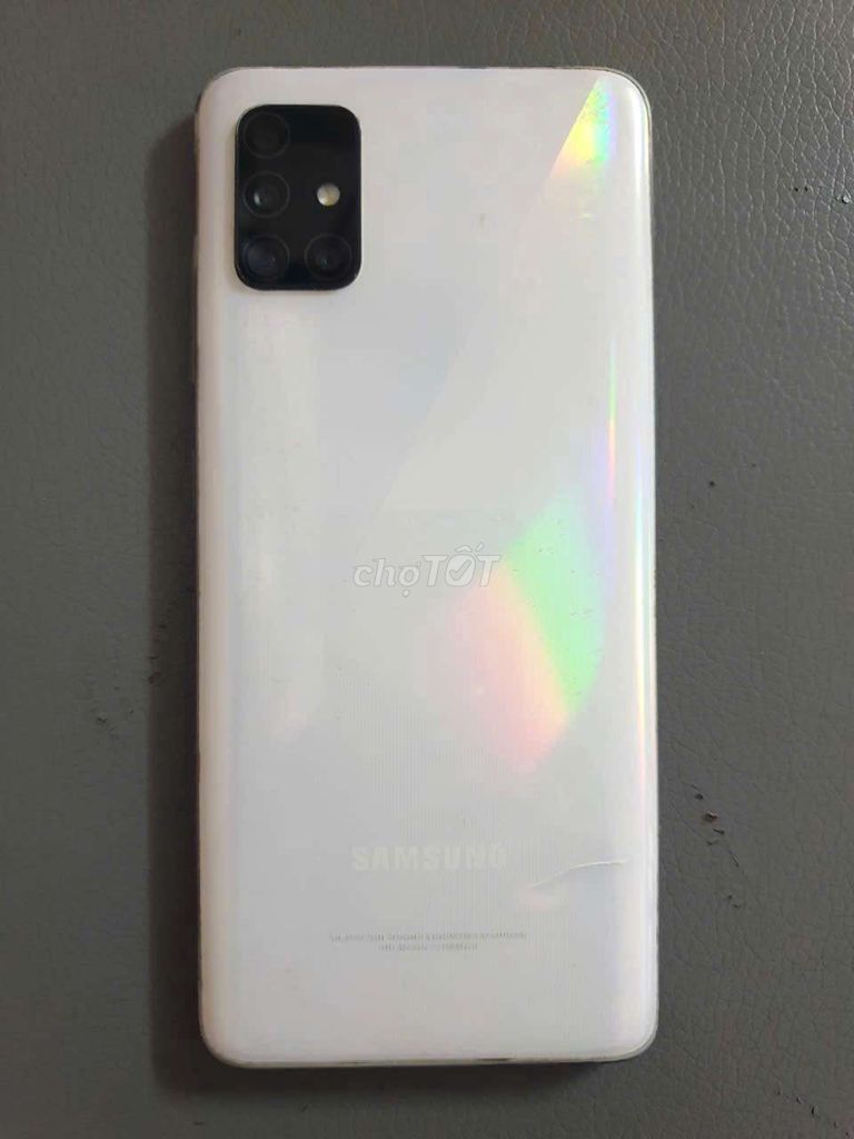 Samsung A51 128GB Trắng Màn nứt. Mua bán Điện thoại tại Quận 8 Tp Hồ Chí Minh được đăng bởi Thanh Phat hình 1