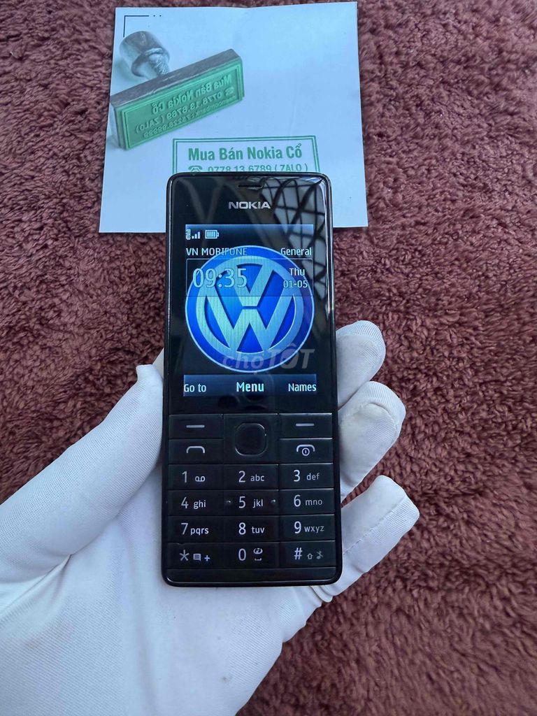 515 đen 1 sim theo xe volkswagen zin đẹp 99% hiếm. Mua bán Điện thoại tại Quận 10 Tp Hồ Chí Minh được đăng bởi Mua Bán Nokia Cổ hình 1