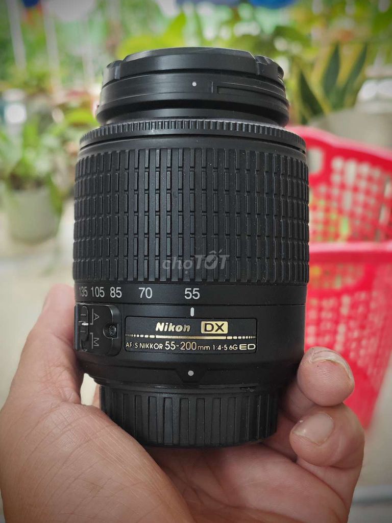 Ống kính Nikon AF-S DX NIKKOR 55-200mm Đen. Mua bán Máy ảnh, Máy quay tại Quận Tân Phú Tp Hồ Chí Minh được đăng bởi Giao lưu trao đổi công nghệ hình 1