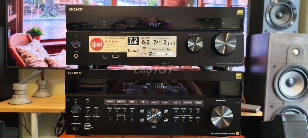 2 Amply Sony cao cấp đời mới thời 4.0. Mua bán Tivi, Âm thanh tại Quận Bình Tân Tp Hồ Chí Minh được đăng bởi Âm Thanh KTS hình 1