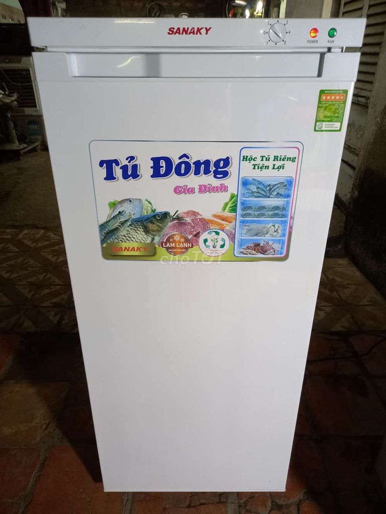 Tủ đông Sanaky 150L Trắng Đã sử dụng. Mua bán Tủ lạnh tại Thành phố Thủ Đức Tp Hồ Chí Minh được đăng bởi duy nhất hình 1