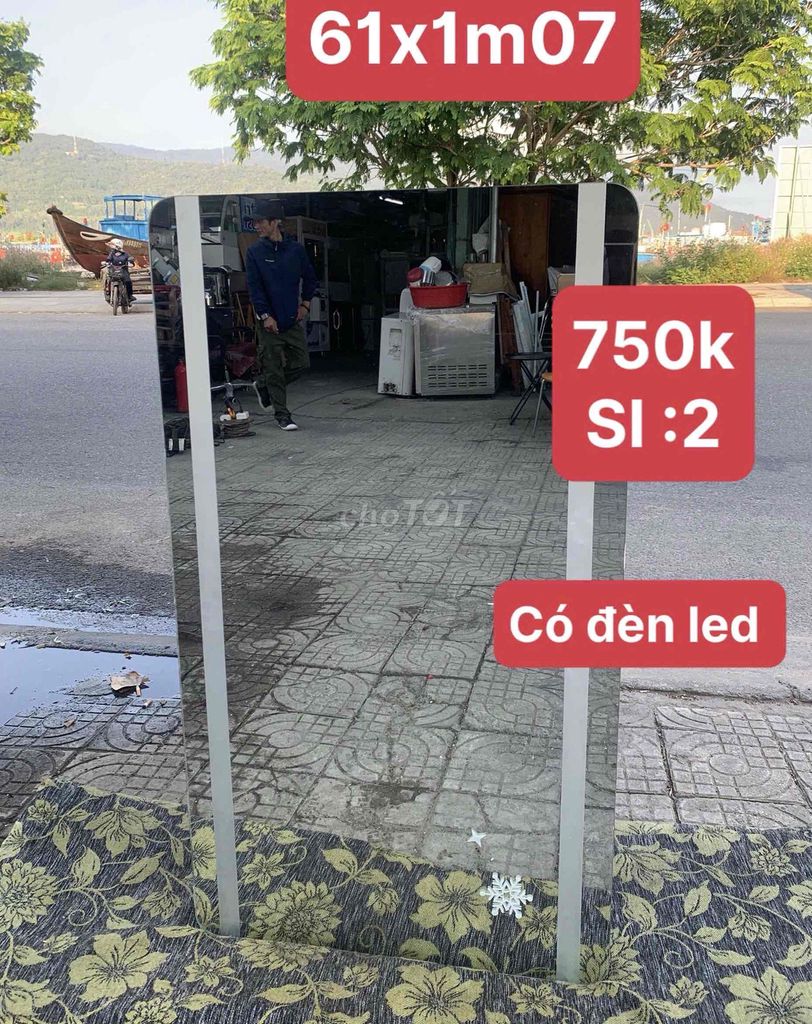 dv Gương có đèn LED 61x1m07. Dịch vụ tại Quận Sơn Trà Đà Nẵng được đăng bởi THẾ GIỚI ĐỒ CŨ ĐỒ CỔ LỚN NHẤT MIỀN TRUNG hình 1